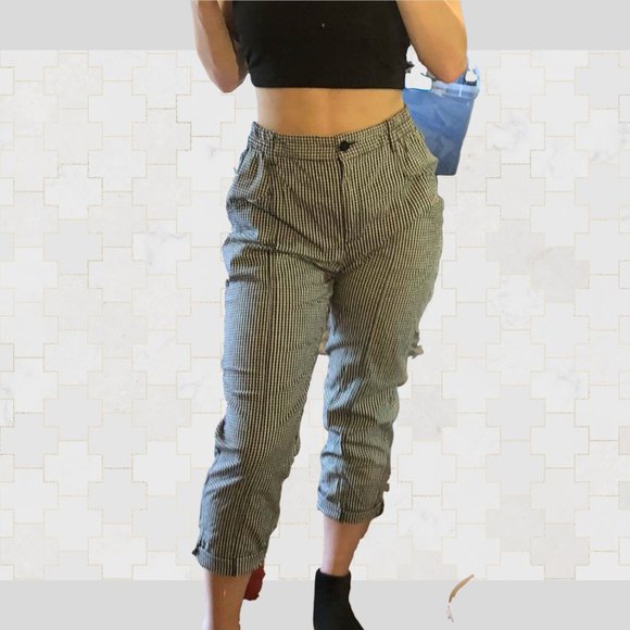 Urban Outfitters Checkered Pants M U0 - Picture 1 of 5